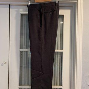 Stafford Dress Pants - GRAY Polyester/Viscose Blend 32x30